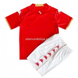 Camisola Mainz 5 Criança Equipamento Primeiro 2022-2023 Manga Corta